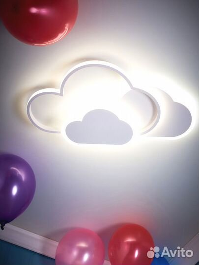 Люстра светодиодная потолочная Облако