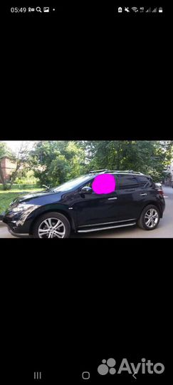 Комплект для Nissan Murano 2015 /багажник+пороги