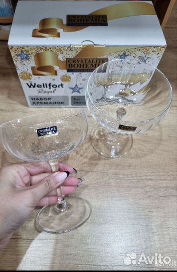 Бокалы, креманки, графины, стаканы Royal Wellfort