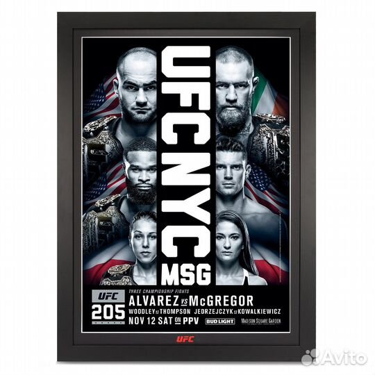 Постеры всех турниров UFC