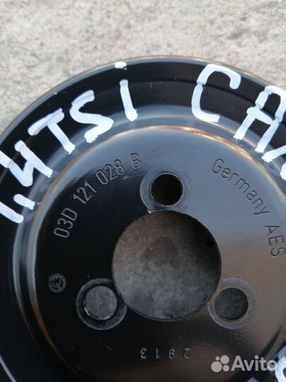 Шкив Помпы Гольф 6 1.4 TSI caxa 03D121028B