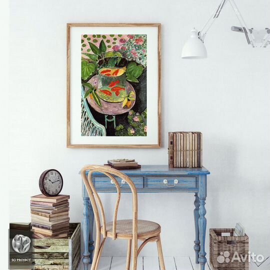 Картина-Золотые рыбки