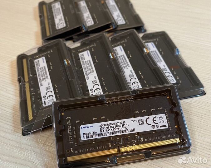 Лот 4шт 8гб ddr4 2400 для iMac 2017