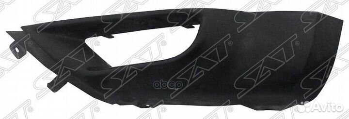 Молдинг бампера Mitsubishi Outlander 05-09