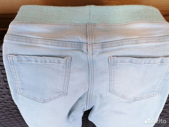 Джинсы 116 для девочки