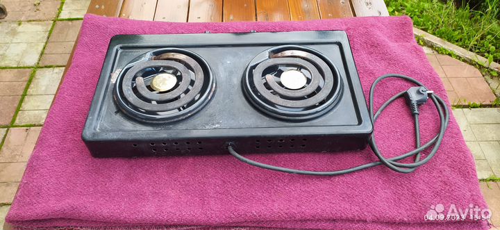 Электроплитка настольная 2-х конфорочная
