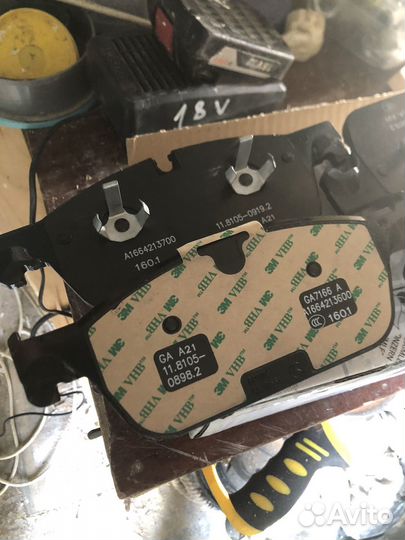 Тормозные колодки на Mercedes GL