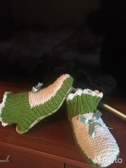 Носки вязаные ручной работы