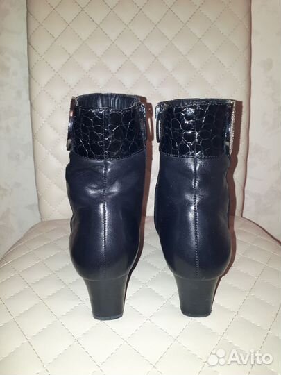 Ботильоны сапоги натуральная кожа destra