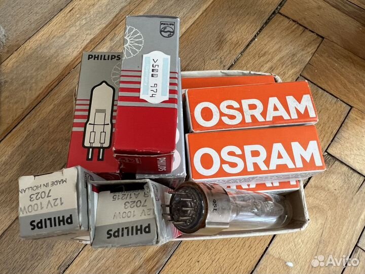 Лампочки osram 24 V и philips 12 V