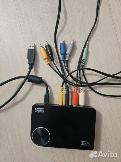 Внешняя звуковая карта creative sound blaster
