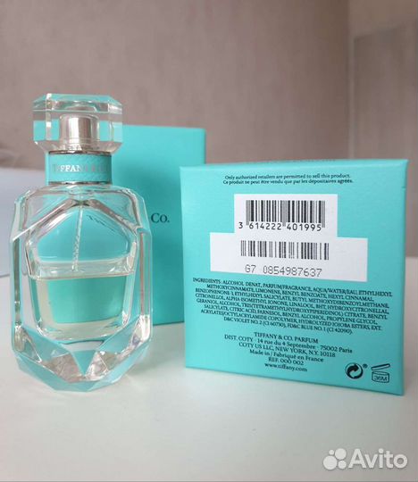 Tiffany&Co. Туалетная вода оригинал 50 ml