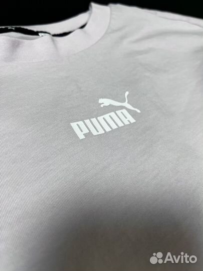 Новая футболка женская Puma M розовая