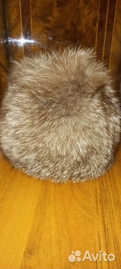 Шапка песец женская