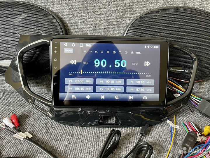 Магнитола 2/32 на LADA Vesta android новая