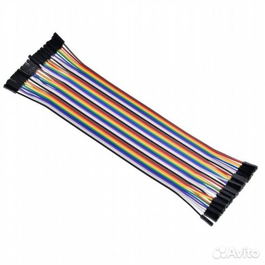 Провода 2.54 Arduino F-F (мама-мама) 40 штук 20 с