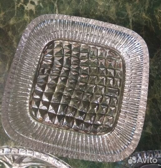 Хрустальная посуда новая