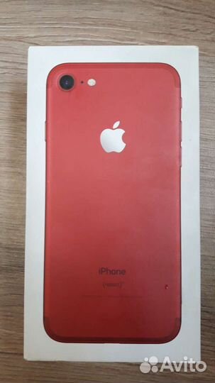 Коробка (iPhone 7 product red)
