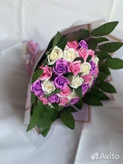 Букет мыльный