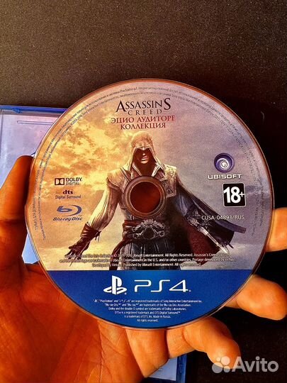 Assassins Creed Эцио Аудиторе Коллекция ps4 б/у