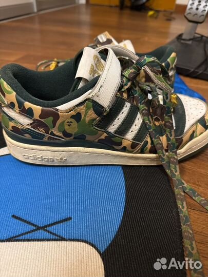 Adidas forum low X Bape