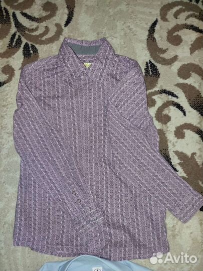 Вещи для мальчика пакетом (рубашки) 128 134