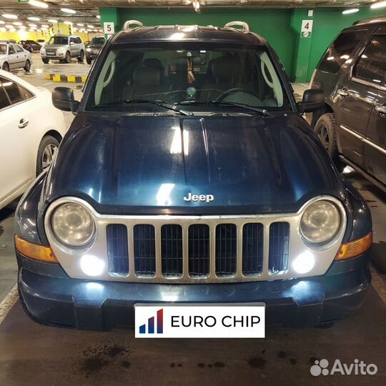 Чип тюнинг Jeep Cherokee 3.7 KJ 204 лс