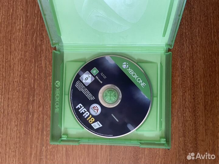 Игры на xbox One диски Fifa 18