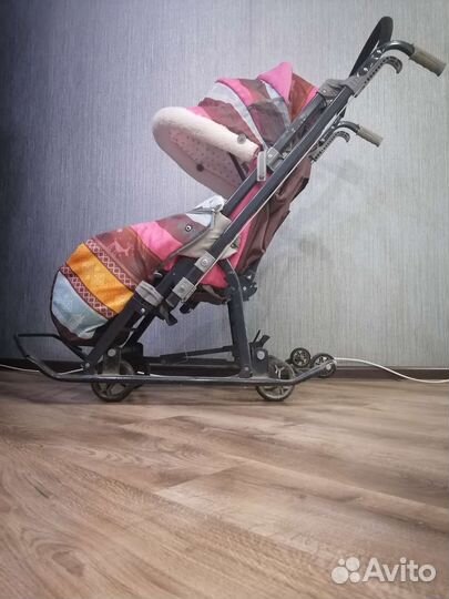 Санки коляска ника 7 3