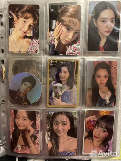 Кпоп карты (twice, nct 127, red velvet, monsta x)