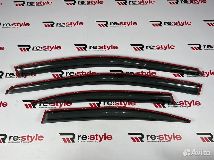 Ветровики Honda Civic 10-15 Седан Kanglong N2351