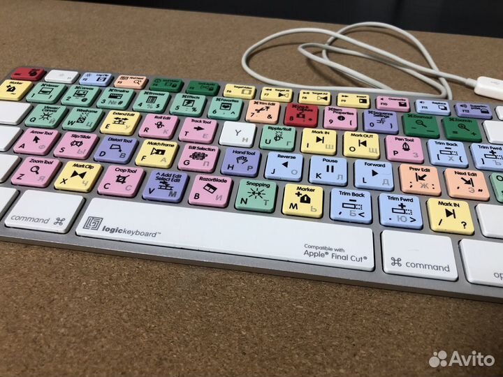 Apple logic keyboard Final Cut