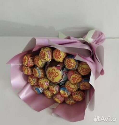 Сладкие букеты из конфет и сухофруктов