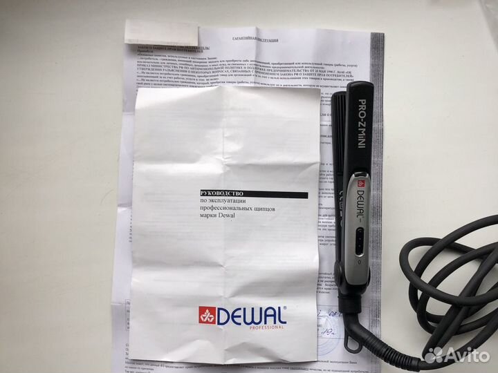 Новые Щипцы- гофре профессиональные dewal Pro-z
