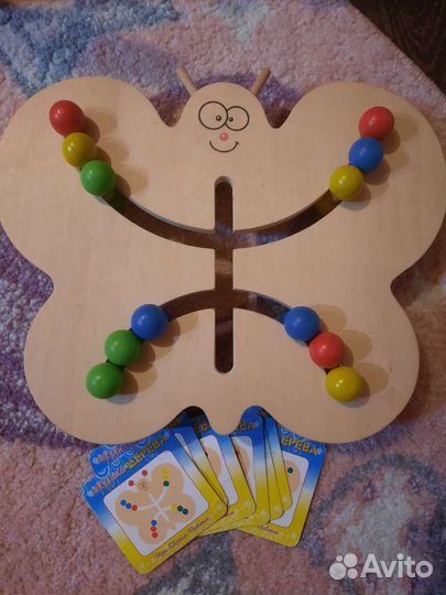 Развивающая игрушка бабочка