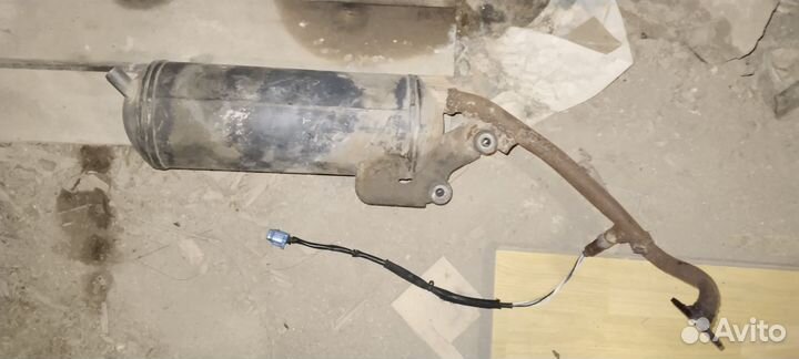 Сузуки lets 4 (летс 4) глушитель, задний диск