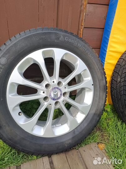 Колеса диски резина в сборе на mercedes GLA