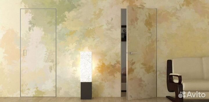 Двери межкомнатные скрытые под покраску, отделку