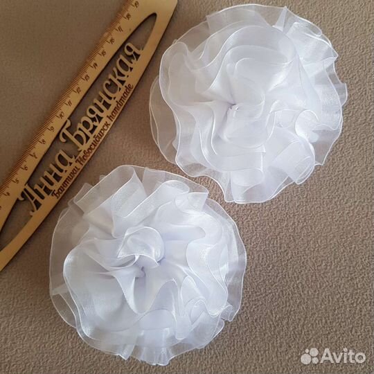 Бант праздничный 1 сентября ручная работа