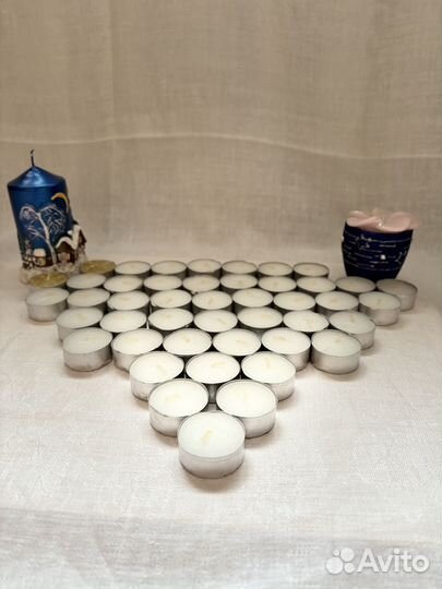 Набор свечи IKEA подсвечник свеча лилия Новый год