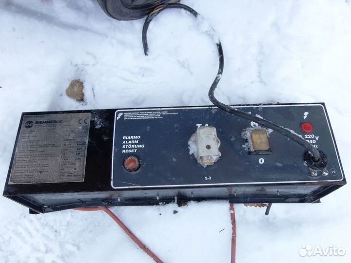 Мощная тепловая пушка дизель Италия