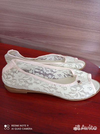 Балетки новые 39