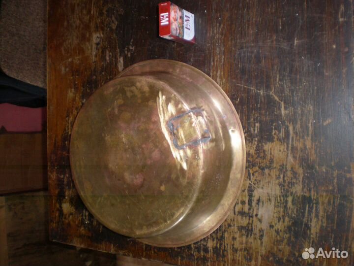 Таз латунный (медный) Кольчугино 5 литров