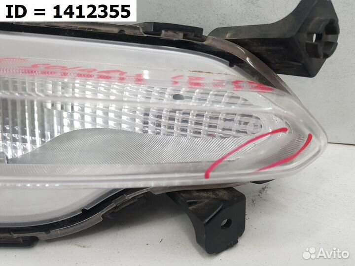 Птф передняя левая Hyundai Solaris