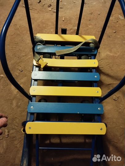 Детские санки на колесах