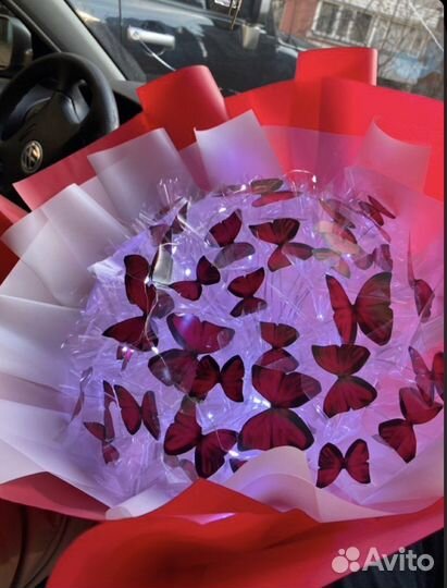 Букет из бабочек