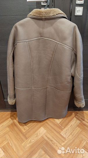 Дубленки натуральные мужские 50-52размер
