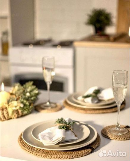 Салфетка из джута