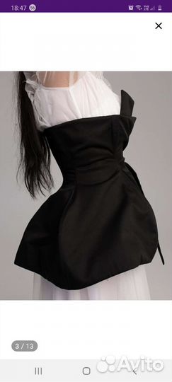 Платье-корсет