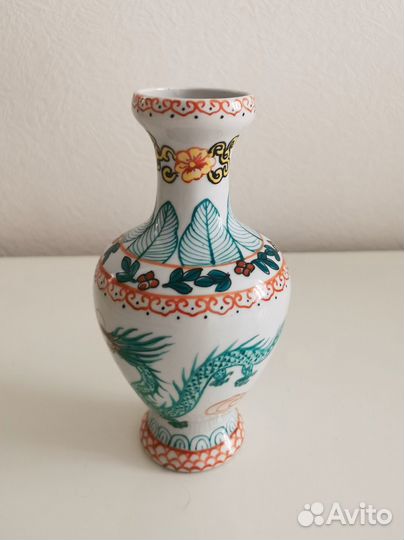 Ваза, ручная роспись